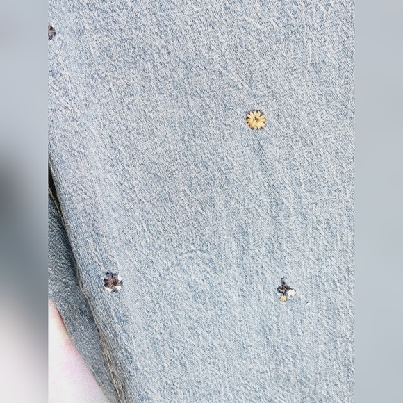 NWT Universal Thread Plus Size Vintage Straight Floral Jeans Size 24W - Picture 4 of 11